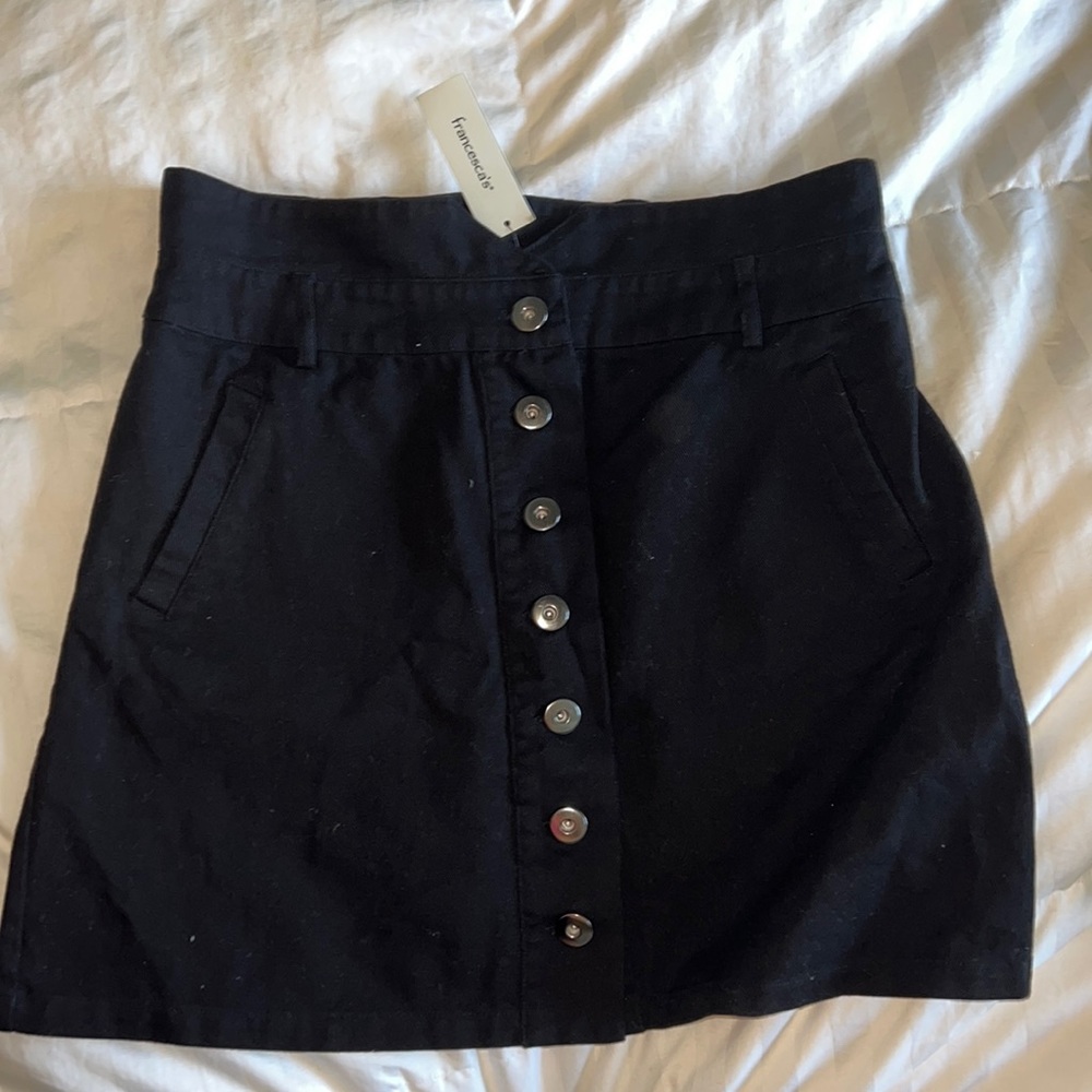 Francesca’s black mini skirt brand new!